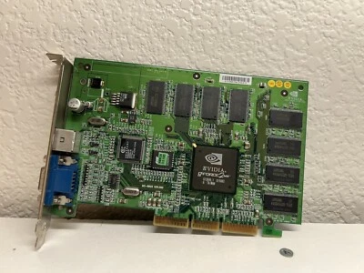 nVidia 64MB AGP Video Card P36 GeForce 2 MX FULLY TESTED - Image 1 of 4