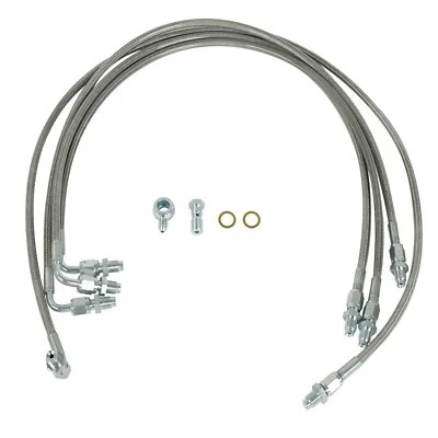 ABS By Pass Removal Kit Stainless Steel Line For 1994-2001 Acura Integra All Mod - Image 1 of 4