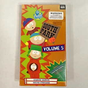 SOUTH PARK Volume 5 VHS Video Cassette Tape New in Sealed Shrink Wrap Free Ship - Picture 1 of 6