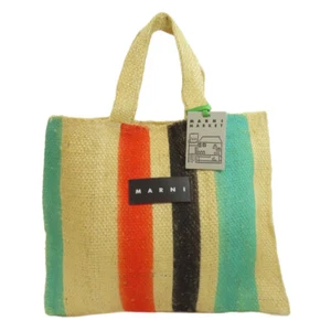 MARNI Tote Bag logo Raffia - Picture 1 of 16