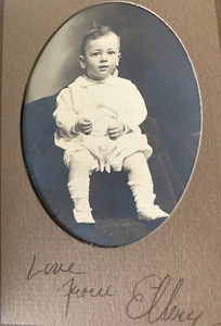 Antique CDV Photo CDV Young baby boy kid 1900's - Picture 1 of 3