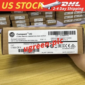 New Allen Bradley 1769-OF4 SER A CompactLogix Analog Output Module 1769OF4 - Picture 1 of 6