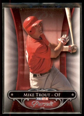 Tristar Pursuit Mike Trout Cedar Rapids Kernels #10 RC 2010 Foto 1 de 2