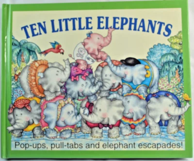 Ten Little Elephants A Pop-Up Nursery Rhyme Book! Acceptable Fran Thatcher 2003 - Image 1 of 4
