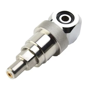 CGA347 Cylinder Adapter Filling Converter Metal Texture for Tanks and Valves - Zdjęcie 1 z 8
