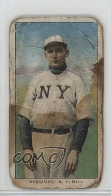 1909 T206 Sweet Caporal 150 Factory No 30 Back Rube Marquard (Hands at Thighs) - Image 1 of 2