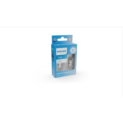 Set 2 Lampadine Ultinon Pro7000 SI LED T10 12V, 8000K, blu freddo w5w PHILIPS - Immagine 1 di 2