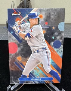 2025 Topps Finest #25 Josh Jung - Common- Texas Rangers - Picture 1 of 2