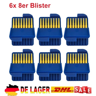 MARKENLOS 6 Stück für Starkey Hear Clear Filter (6x 8er Blister) - Cerumenfilter