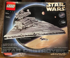 LEGO 10030 Star Wars Imperial Star Destroyer Open But Never Built Boxes Sealed
