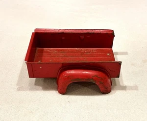 Cama Pickup Tonka Red Stepside Años 50/60 con Guardabarros Parte Original - Imagen 1 de 9