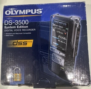 Olympus DS-3500 registratore vocale digitale portatile DSS registratore vocale dittafono - Foto 1 di 3