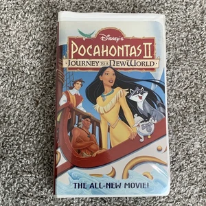 Vintage Disney Pocahontas II: Journey To A New World VHS Tape In Clamshell Box - Picture 1 of 5