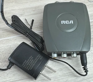 RCA CRF907 A/V Modulator w/ Power Adapter Composite to Coax Converter TV Video - Picture 1 of 3