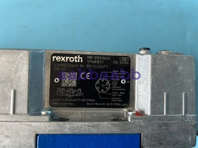 1PCS NEW REXROTH R901496451 4WREE6W1-16-3X/V/24F1 Proportional Directional Valve - Image 1 of 4