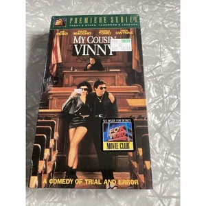 My Cousin Vinny (VHS, 1992) Factory Sealed Original Blue Watermark NEW - Picture 1 of 2