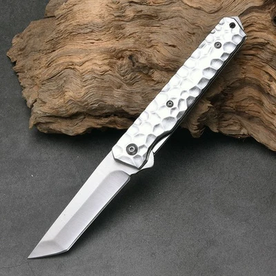 Cuchillo Plegable de Bolsillo EDC - Rodamiento de Bolas Abierto Rápidamente - Cuchillos de Bolsillo de Hoja de 3.54" Foto 1 de 4