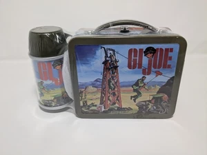 G.I. Joe Mini Metall Brotdose Thermoskanne Limited Edition School Days Hallmark 2001 - Bild 1 von 3