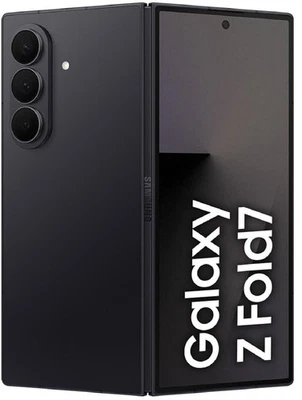 Samsung Galaxy Z Fold7 5G 1TB schwarz Smartphone DualScreen DualSIM eSIM OLED - Bild 1 von 4