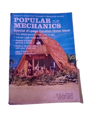 Popular Mechanics Magazine Vintage April 1966 - Image 1 of 3