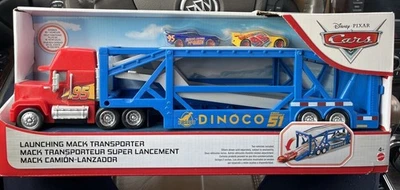 Cars launching Mac transporter Dinoco Blue New - Image 1 of 4