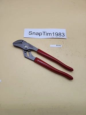 Wilde G271.NP 10" Tongue & Groove  Pliers with Red Grips USA  - Image 1 of 4