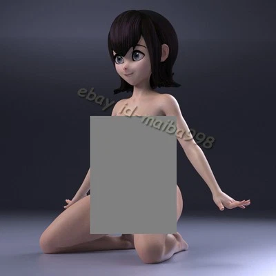 3D Pint NSFW Mavis Dracula Garage Kit Figure Model Kit Unpainted Unassembled GK - Image 1 of 4
