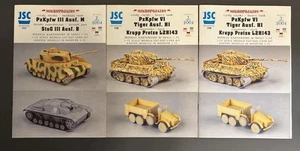 2004 JSC Mikropojazdy Lot. Pzkpfw & Stug III & Pzkpfw VI/Tiger HI & Krupp L2H143 - Picture 1 of 10