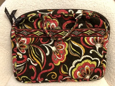 "Funda acolchada Puccini para portátil Vera Bradley con asas 15""x12"" para 14""x11""" Foto 1 de 4
