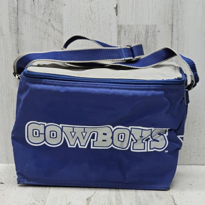 Dallas Cowboys ADS Cooler Bolsa de Almuerzo Aislada Cubo Mango NFL Fútbol Foto 1 de 4
