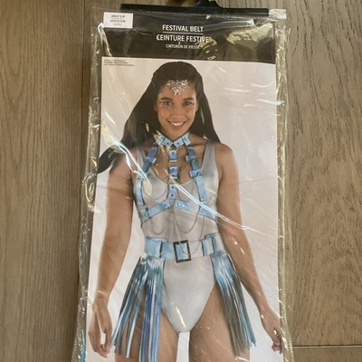 Suit Yourself Festive Belt Adult S/M Belt, Chains and Fringe - Image 1 of 4