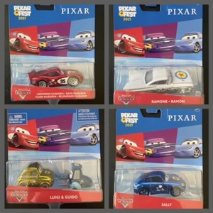 2021 Disney Cars Pixar Fest Metallic Sally or Ramone White Target 1:55 Diecast - Bild 1 von 18