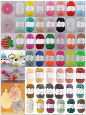RICO DESIGN 50g Creative Bubble Schwammgarn Wolle zum Stricken Häkeln GP 69,80€/1kg