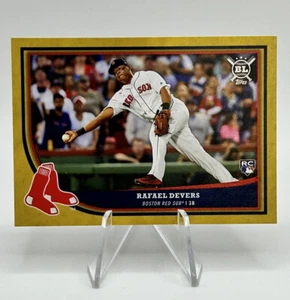 Rafeal Devers RC 2018 Topps Big League Parallel #250 Boston Red Sox - Picture 1 of 2