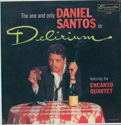 DANIEL SANTOS / CUARTETO ENCANTO - DELIRIUM  - LP ENCANTO USA  - SEALED - Image 1 of 2