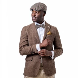 Classic Tweed Flat Cap, Heritage Traditions, Peaky Cap, Flat Cap, Peaky Hat - Picture 1 of 15