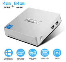 ✅🔥 Acepc T11 Win 10 Pro(64-bit) Intel x5-Z8350 Fanless Mini PC 4GB/64GB eMMC