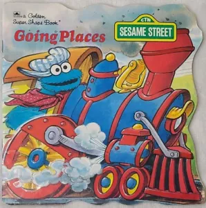 Sesamstraße Going Places Golden Super Form Arbeit Taschenbuch Jessie Smith 1988 - Bild 1 von 10