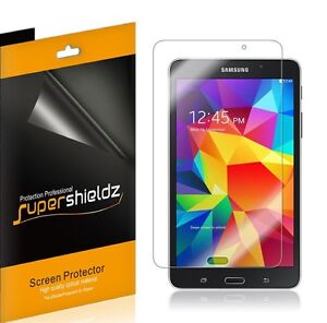 3X Supershieldz Clear Screen Protector Shield for Samsung Galaxy Tab 4 7.0 7"