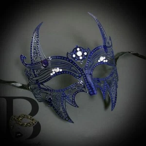 Wolverine Masquerade Mask Navy Blue M7155 Scary Halloween Costume Mask - Picture 1 of 1