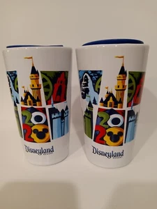 Walt Disney World 2020 Ceramic Travel Mug/Tumbler New (Set of 2 ) - Picture 1 of 4