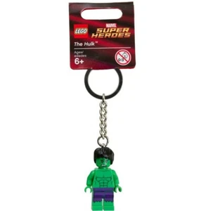 LEGO THE HULK MINIFIGURE KEYCHAIN 850814 KEYRING KEY CHAIN RING - Picture 1 of 4