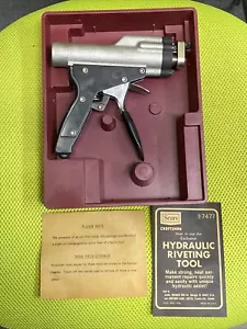 sears craftsman hydraulic riveting tool, 97477. - Picture 1 of 4