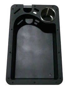 Recessed Trolling Motor Foot Pedal Pan Tray