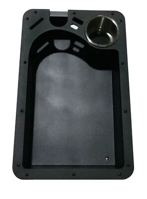 Recessed Trolling Motor Foot Pedal Pan Tray - Image 1 of 4