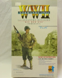 Dragon Dave WWII 1944 US 1st Infantry Division Big Red One 12" Figure 1/6 1999 - Picture 1 of 5