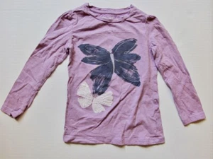 Baby Gap Pirouette Mädchen lila Schmetterling Grafik T-Shirt Größe 4T gebraucht, in einwandfreiem Zustand - Bild 1 von 3