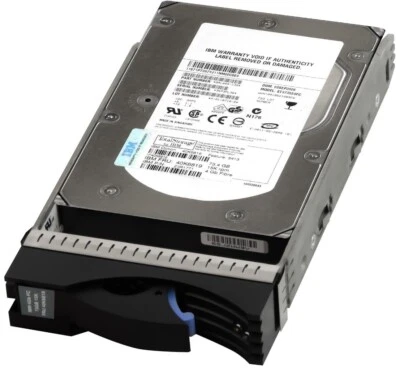 FESTPLATTE IBM 40K6819 23R1771 ST373554FC 73GB 15000U/min 16MB FC 3.5'' Zoll - Bild 1 von 3