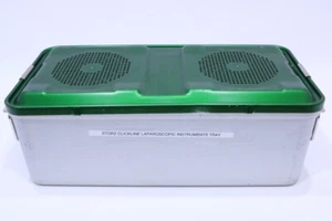 * AESCULAP JK487 CUSTODIA CONTENITORE STERILIZZAZIONE 21-1/2 x 10-1/4 x 7-1/2" - Foto 1 di 5