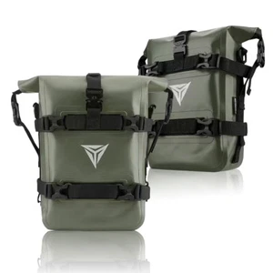 2x For BMW KAWASAKI YAMAHA Motorcycle Universal Multifunctional Bumper Bag - Picture 1 of 15